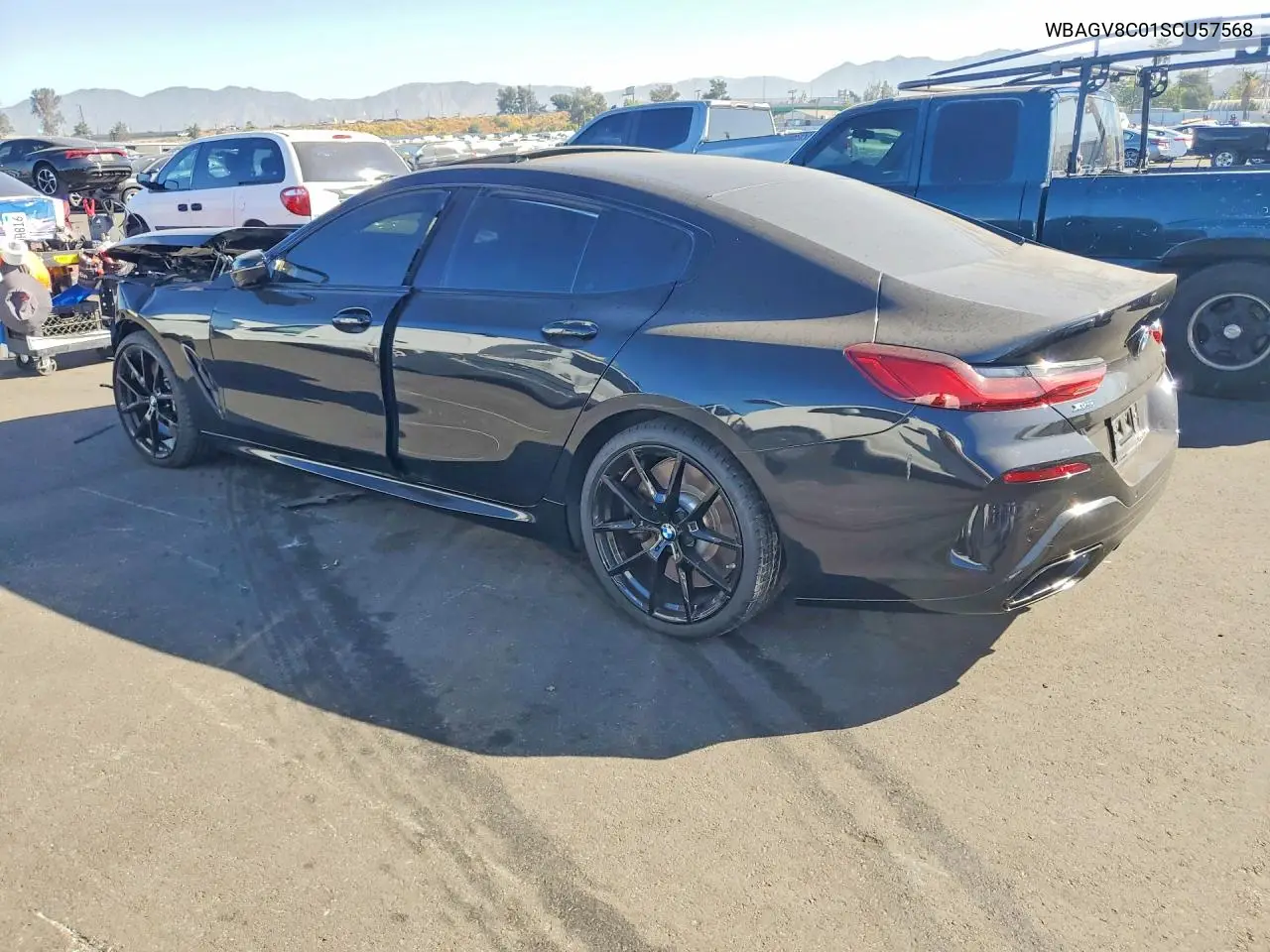 2025 BMW M850Xi VIN: WBAGV8C01SCU57568 Lot: 85793225