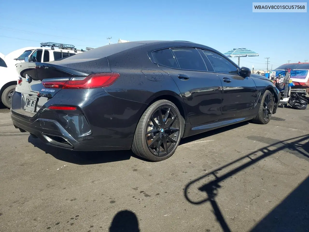 2025 BMW M850Xi VIN: WBAGV8C01SCU57568 Lot: 85793225
