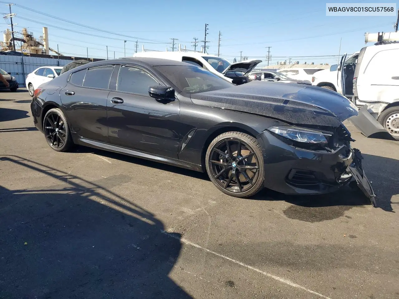 2025 BMW M850Xi VIN: WBAGV8C01SCU57568 Lot: 85793225