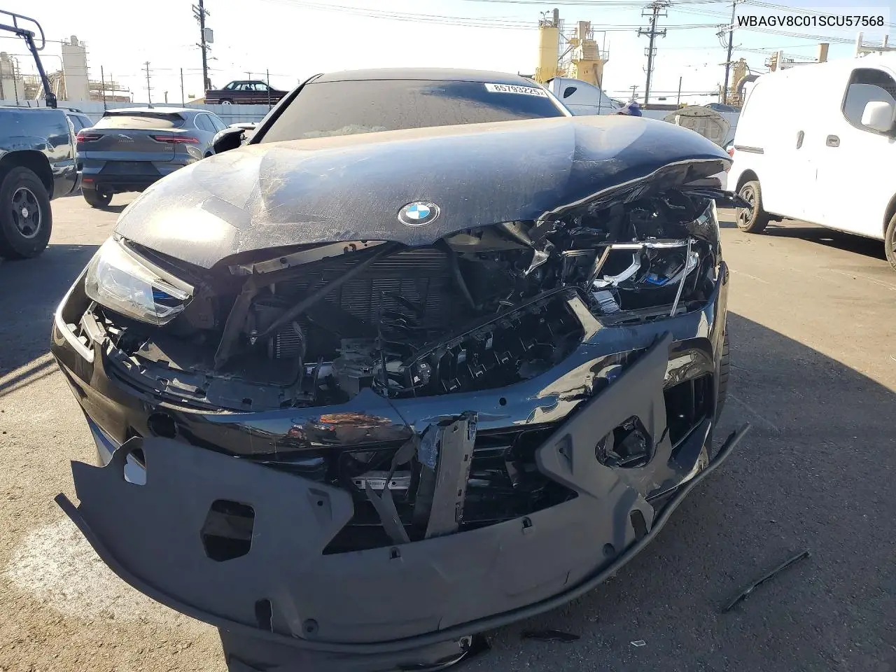 2025 BMW M850Xi VIN: WBAGV8C01SCU57568 Lot: 85793225