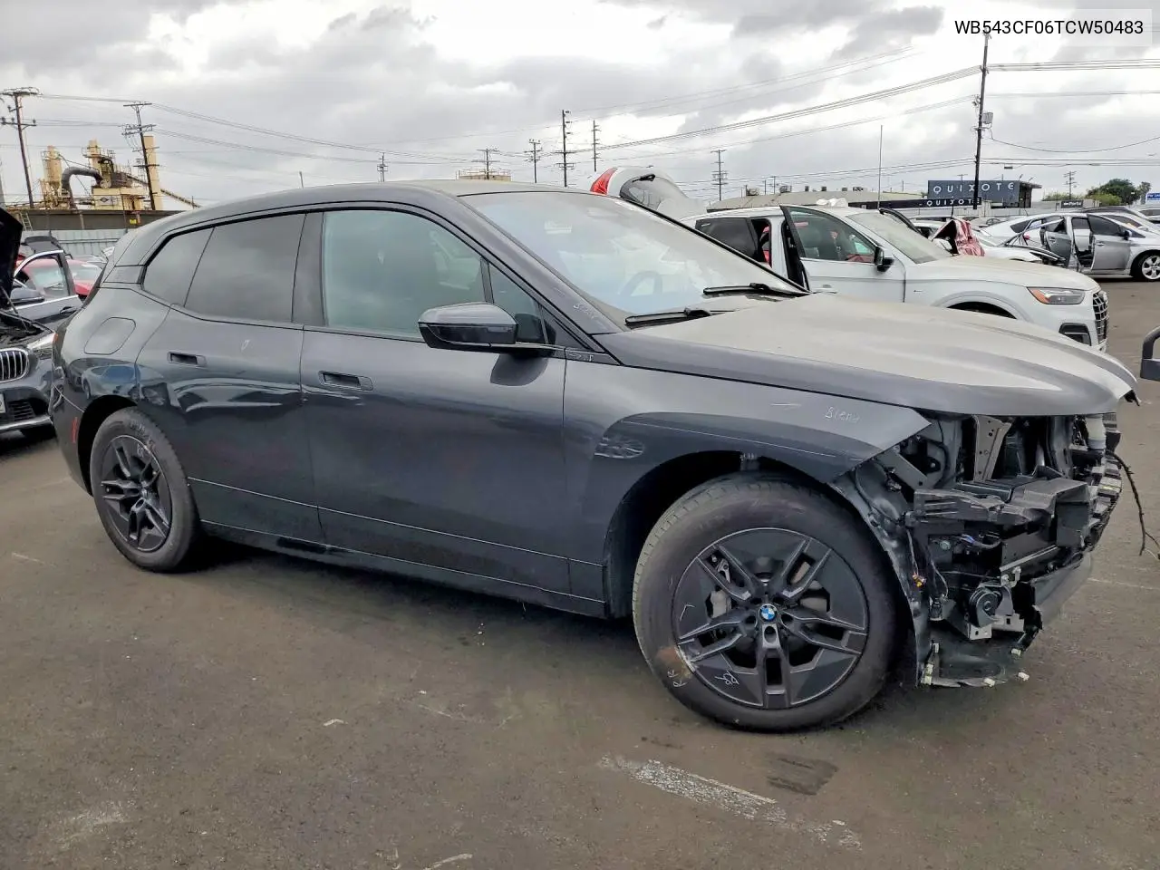 2026 BMW Ix xDrive45 VIN: WB543CF06TCW50483 Lot: 48355536