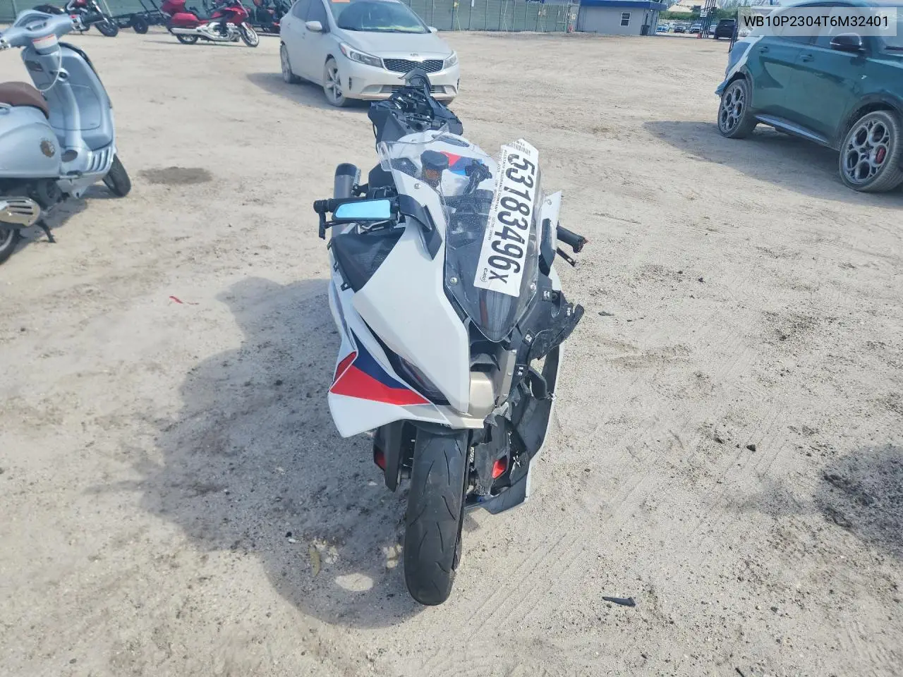 2026 BMW S 1000 Rr VIN: WB10P2304T6M32401 Lot: 53183496
