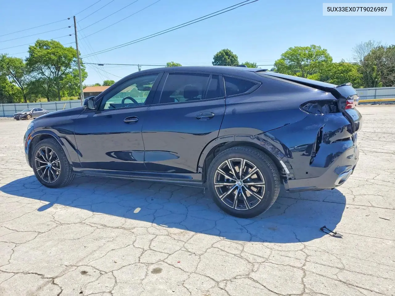2026 BMW X6 xDrive40I VIN: 5UX33EX07T9026987 Lot: 53196446