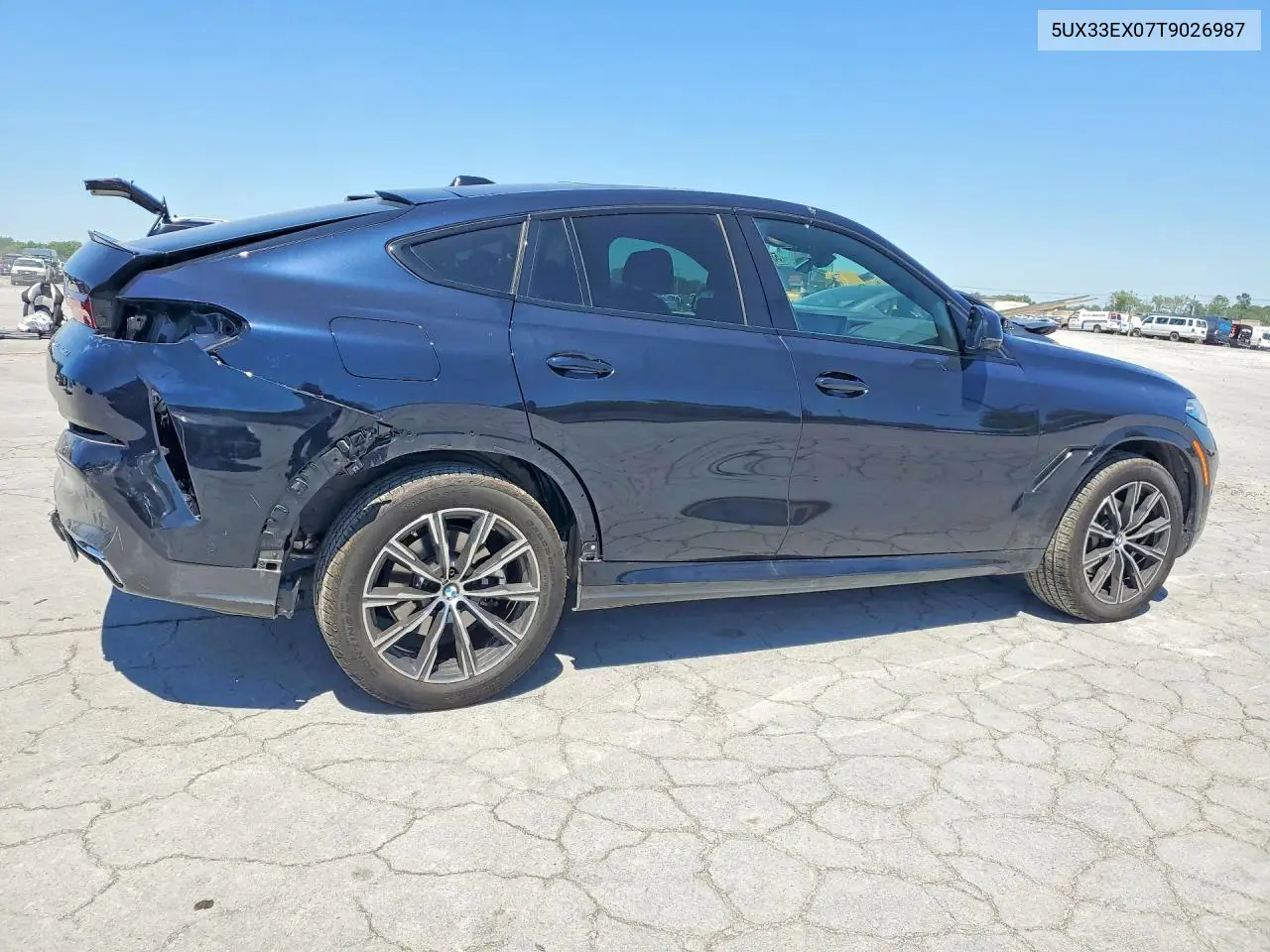 2026 BMW X6 xDrive40I VIN: 5UX33EX07T9026987 Lot: 53196446