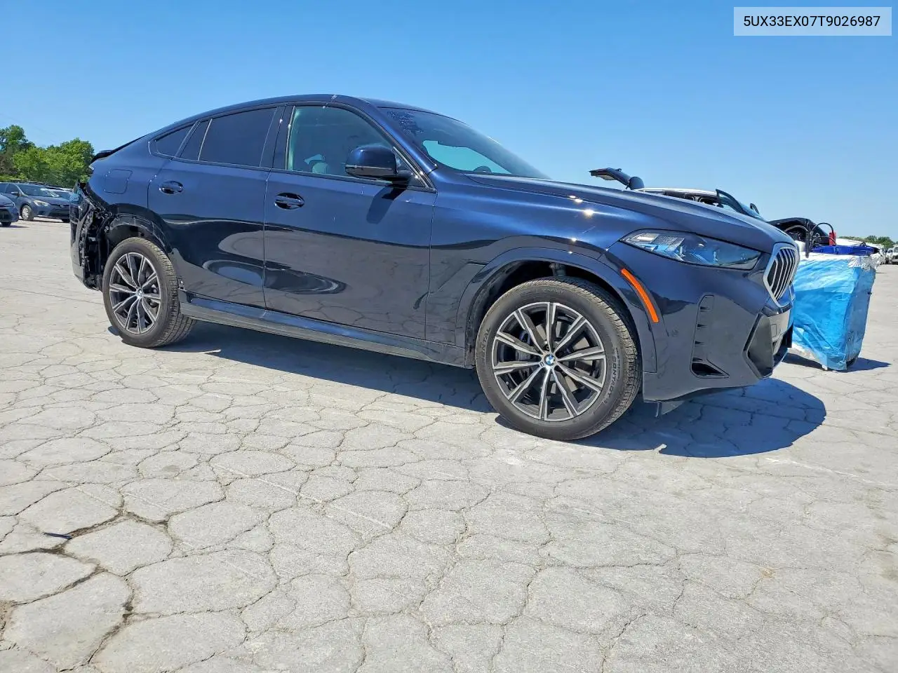 2026 BMW X6 xDrive40I VIN: 5UX33EX07T9026987 Lot: 53196446