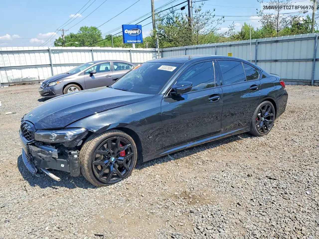 2026 BMW M340Xi VIN: 3MW69FT02T8F96976 Lot: 53302886