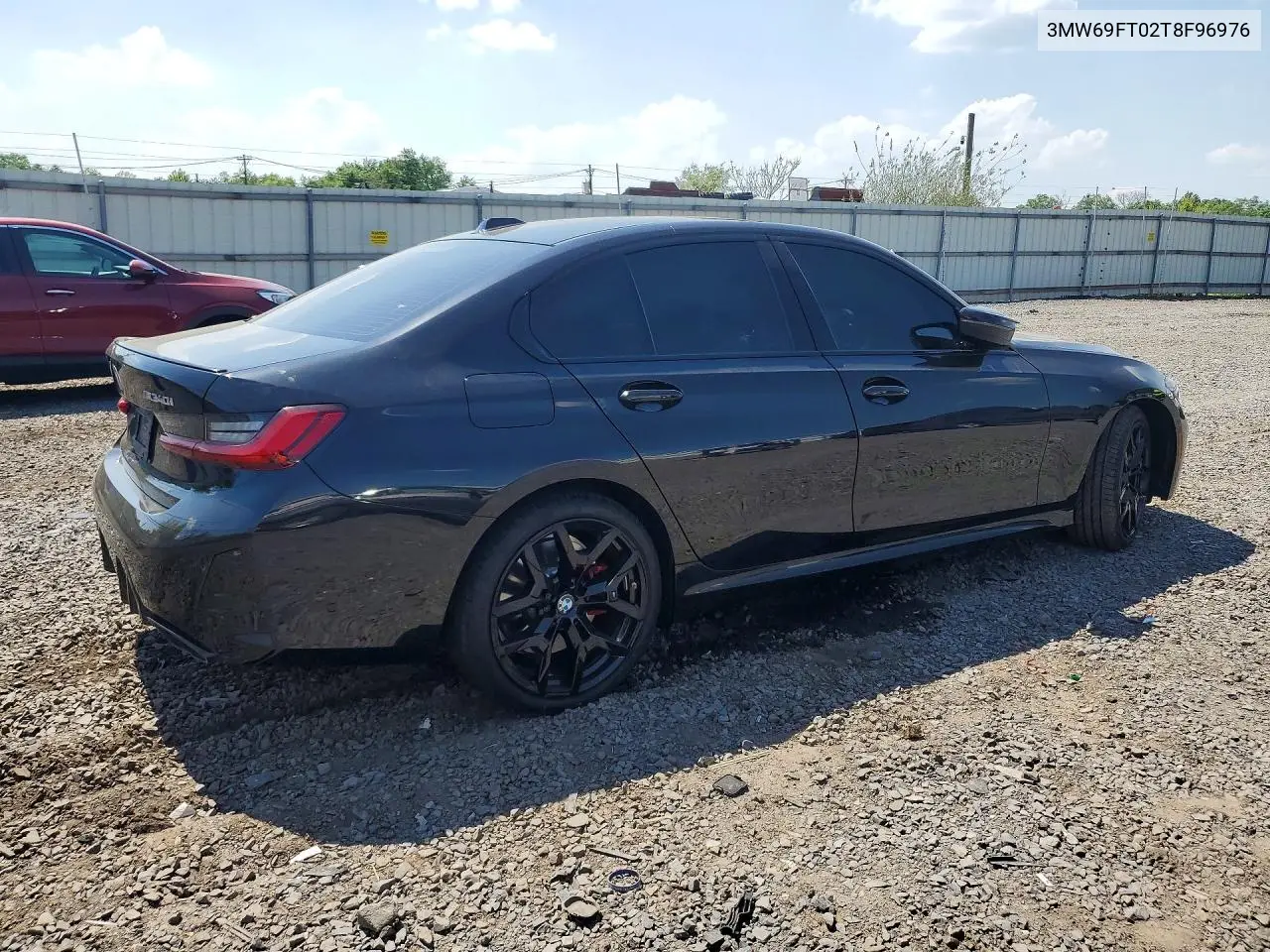 2026 BMW M340Xi VIN: 3MW69FT02T8F96976 Lot: 53302886