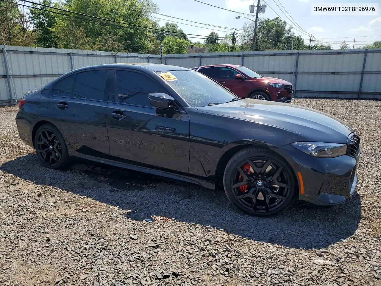 2026 BMW M340Xi VIN: 3MW69FT02T8F96976 Lot: 53302886