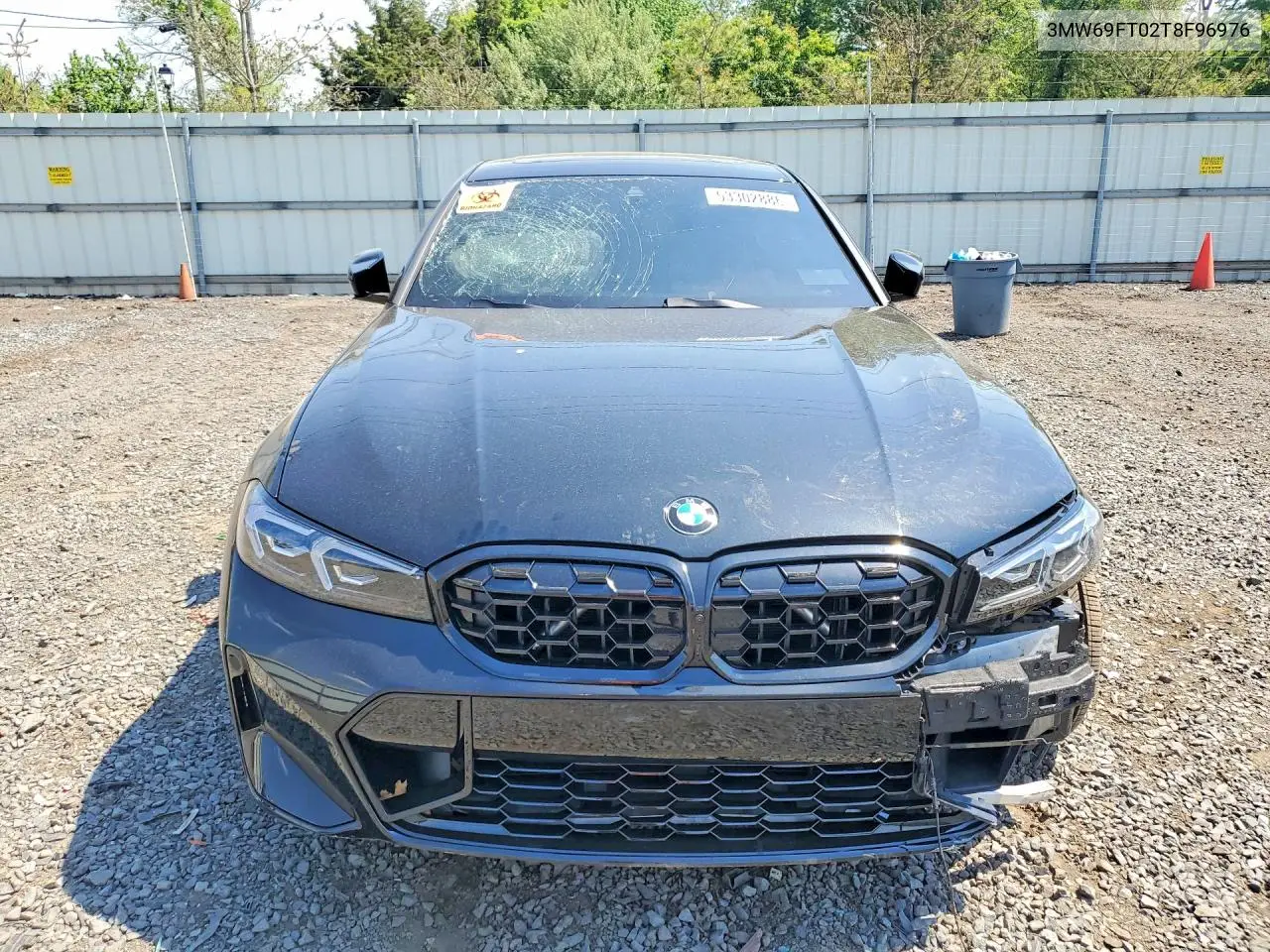 2026 BMW M340Xi VIN: 3MW69FT02T8F96976 Lot: 53302886
