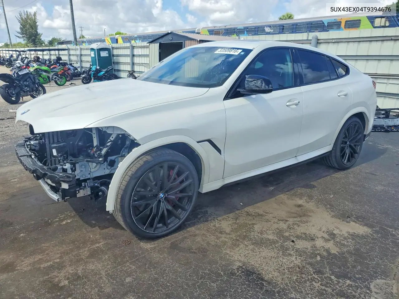 2026 BMW X6 M60I VIN: 5UX43EX04T9394676 Lot: 53509816