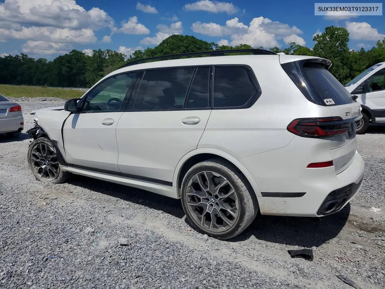 2026 BMW X7 M60I VIN: 5UX33EM03T9123317 Lot: 54039416
