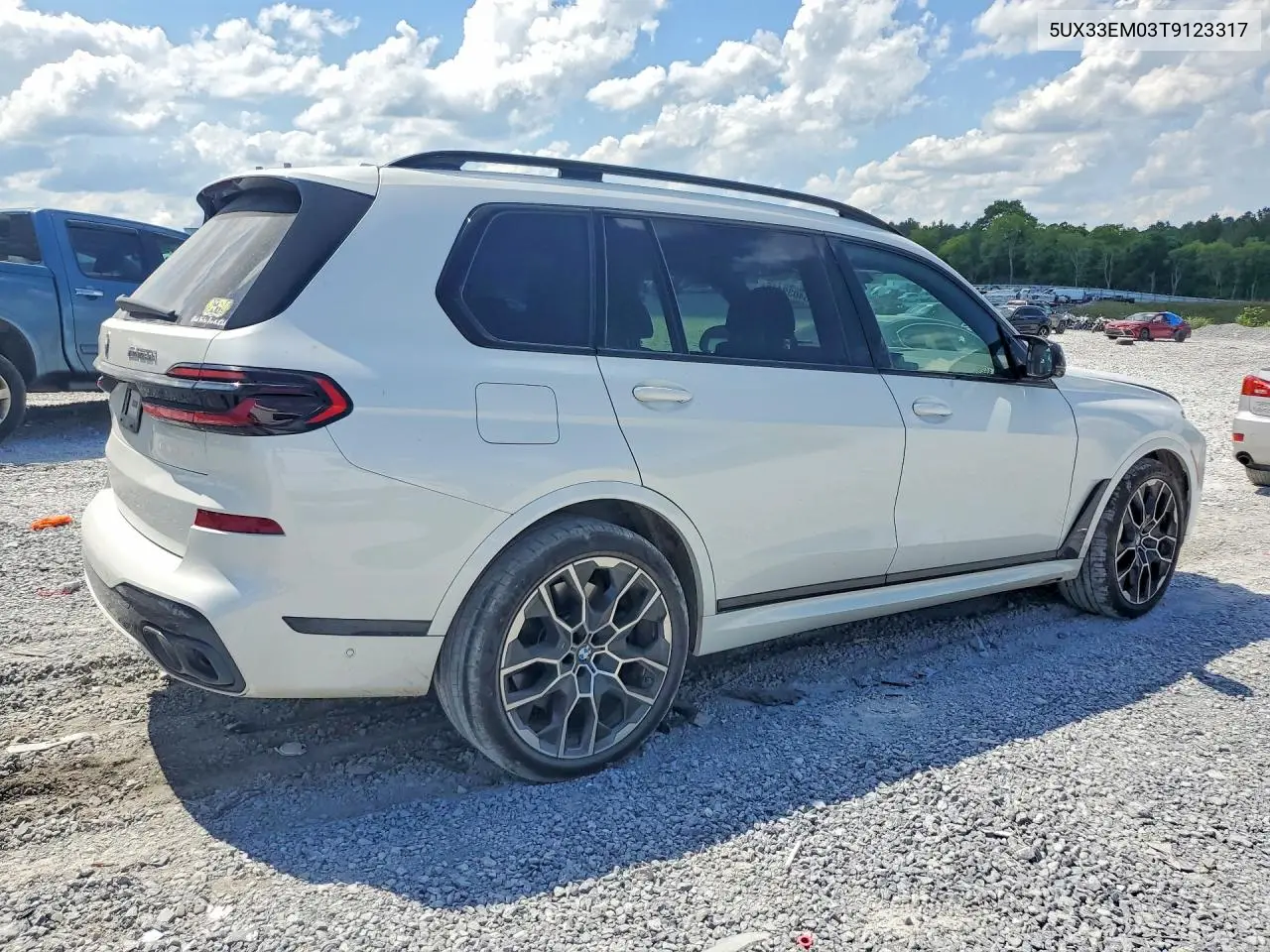 2026 BMW X7 M60I VIN: 5UX33EM03T9123317 Lot: 54039416