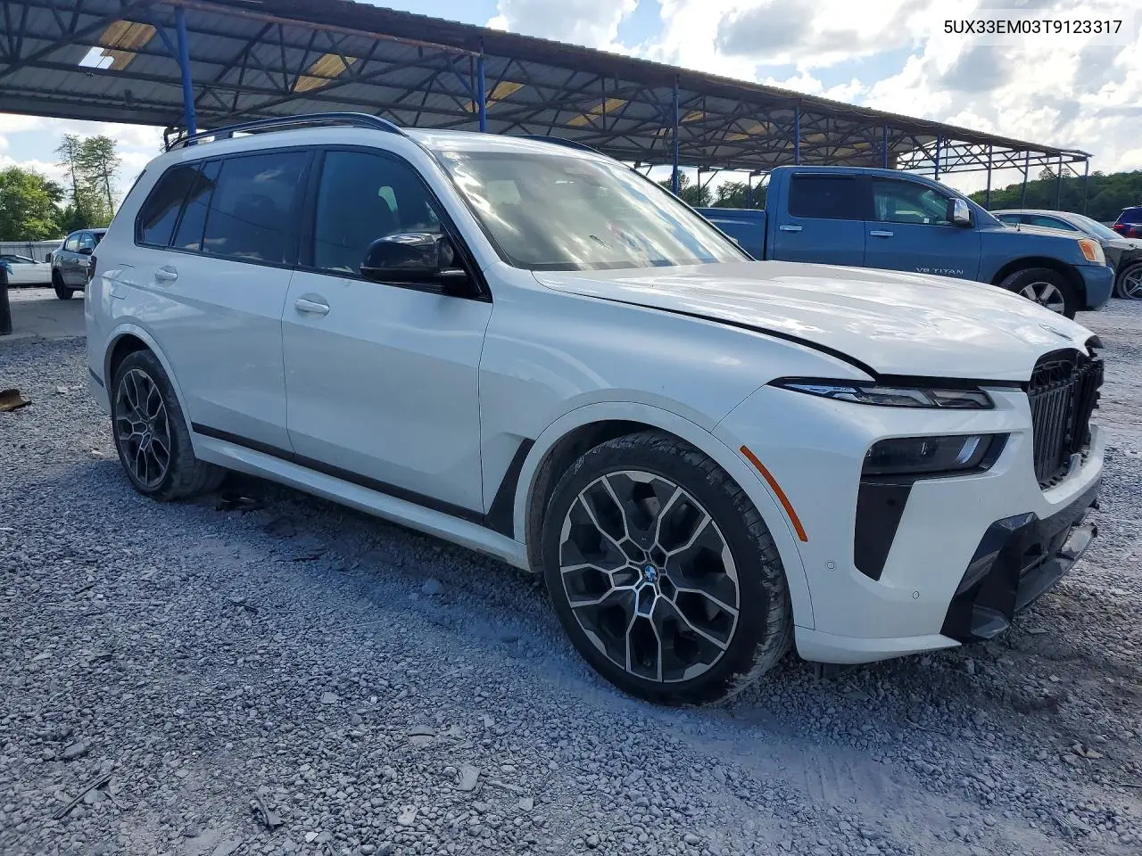 2026 BMW X7 M60I VIN: 5UX33EM03T9123317 Lot: 54039416