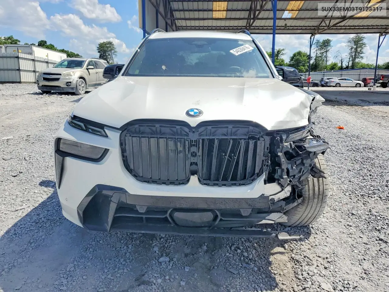 2026 BMW X7 M60I VIN: 5UX33EM03T9123317 Lot: 54039416