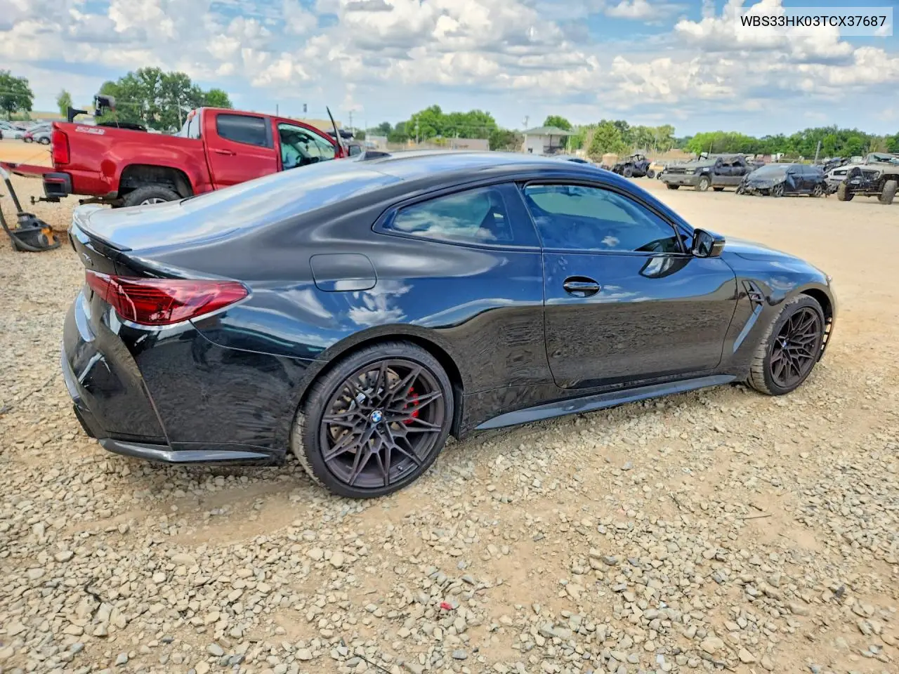 2026 BMW M4 Competition VIN: WBS33HK03TCX37687 Lot: 54154986