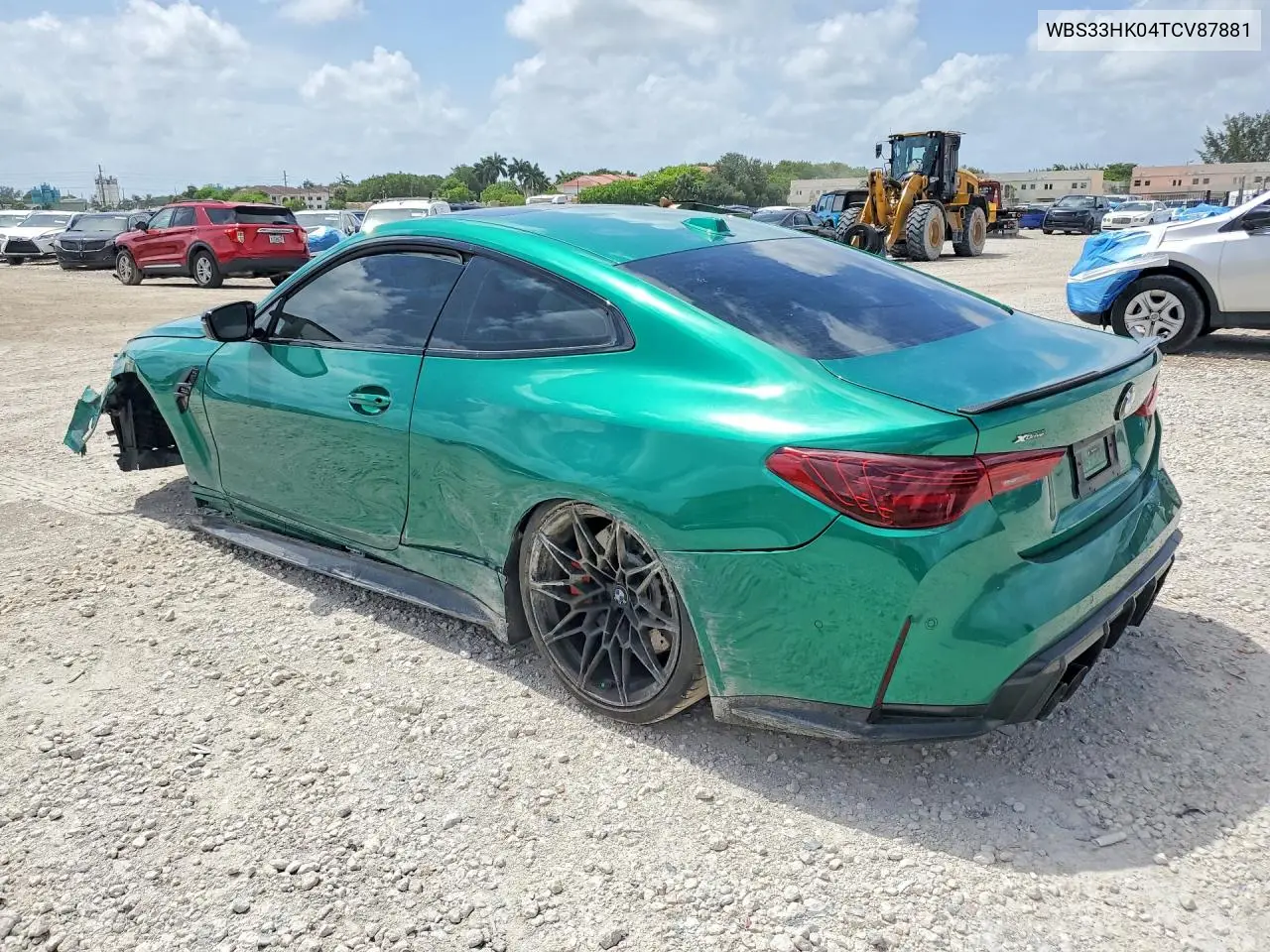 2026 BMW M4 Competition VIN: WBS33HK04TCV87881 Lot: 54707486