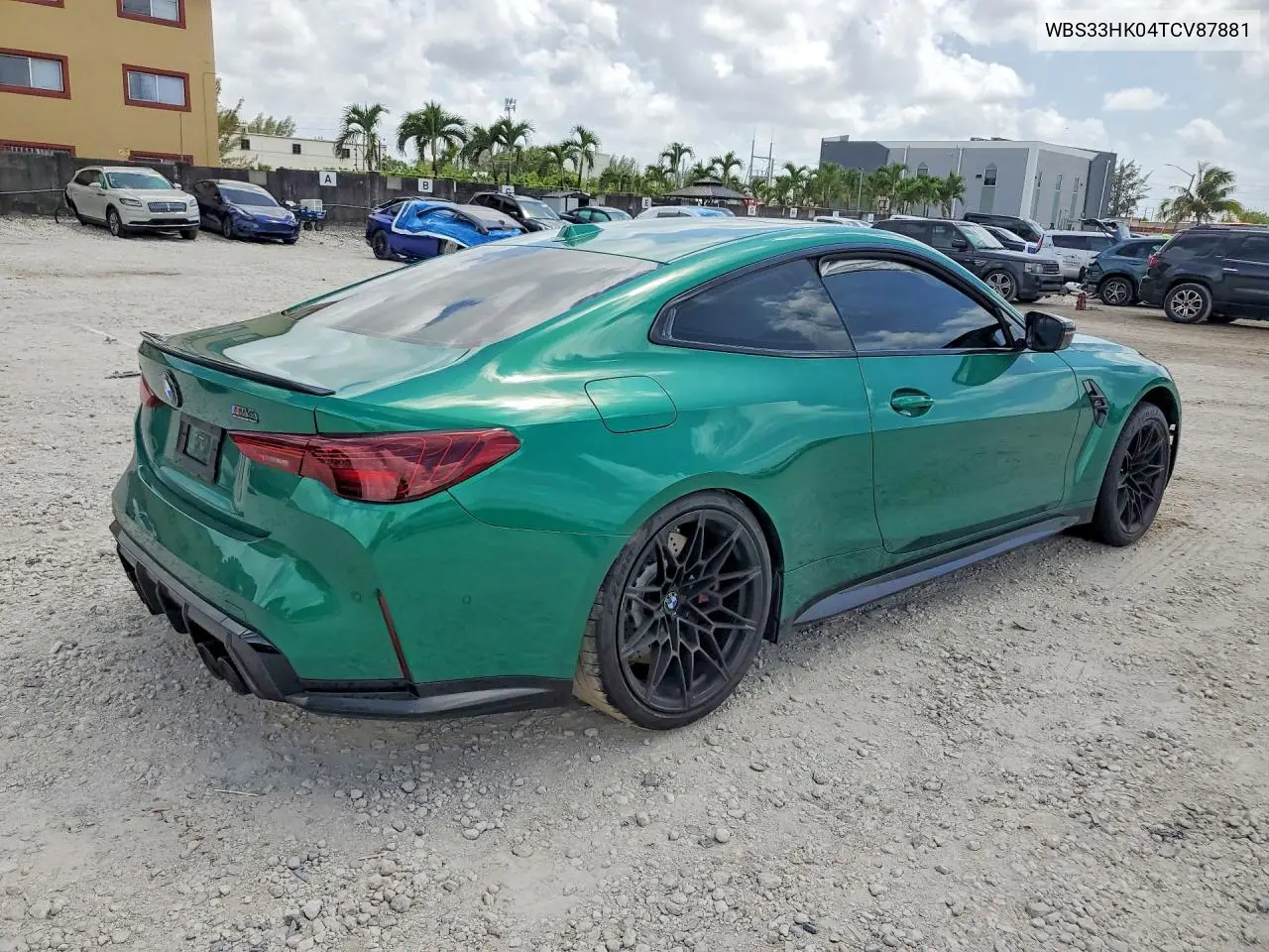 2026 BMW M4 Competition VIN: WBS33HK04TCV87881 Lot: 54707486