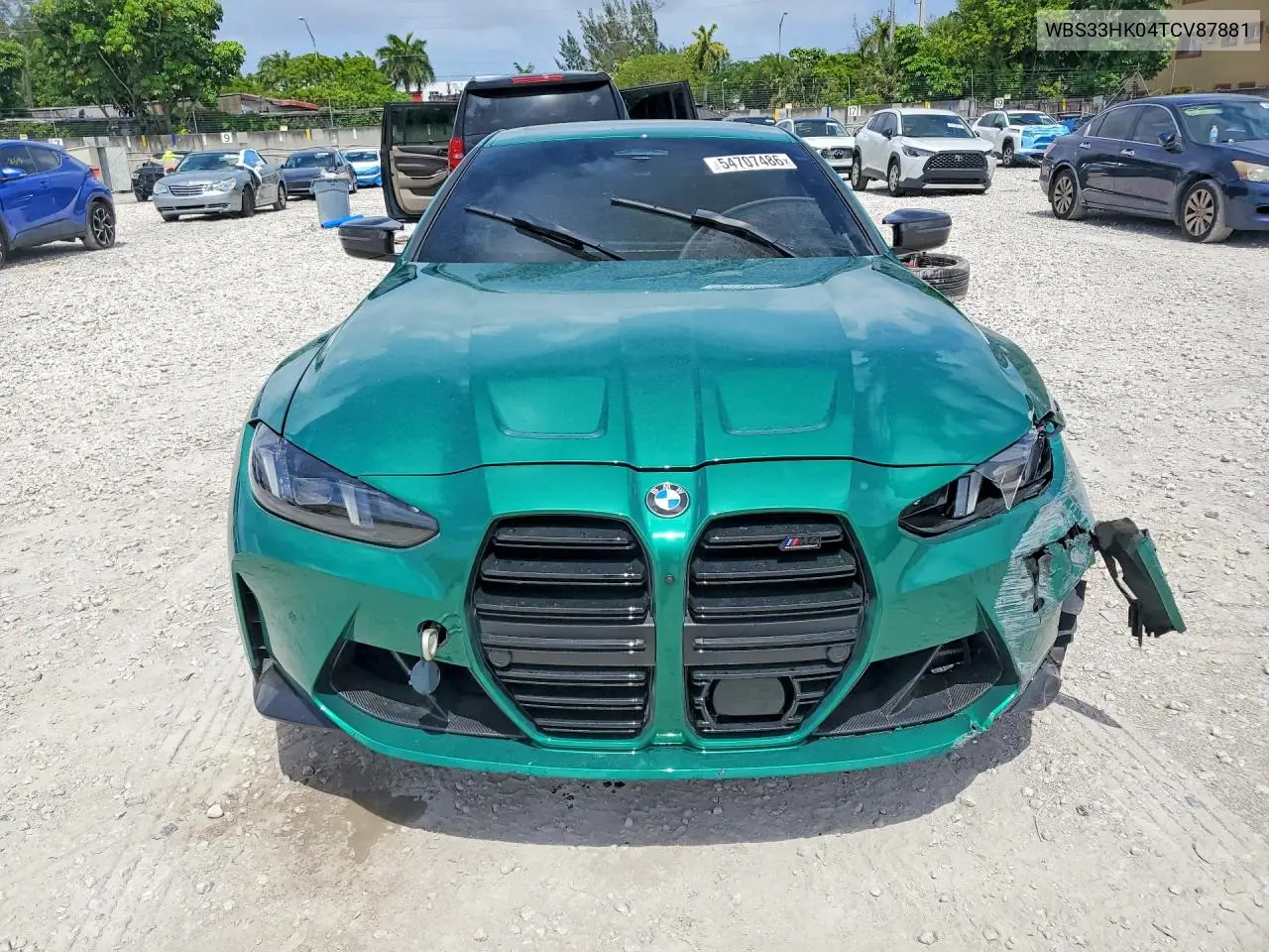 2026 BMW M4 Competition VIN: WBS33HK04TCV87881 Lot: 54707486