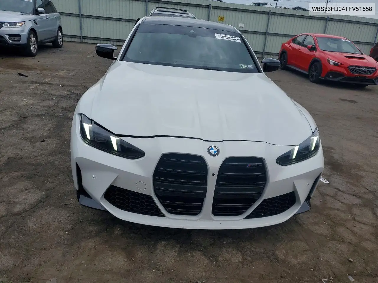 2026 BMW M3 Competition VIN: WBS33HJ04TFV51558 Lot: 55062826