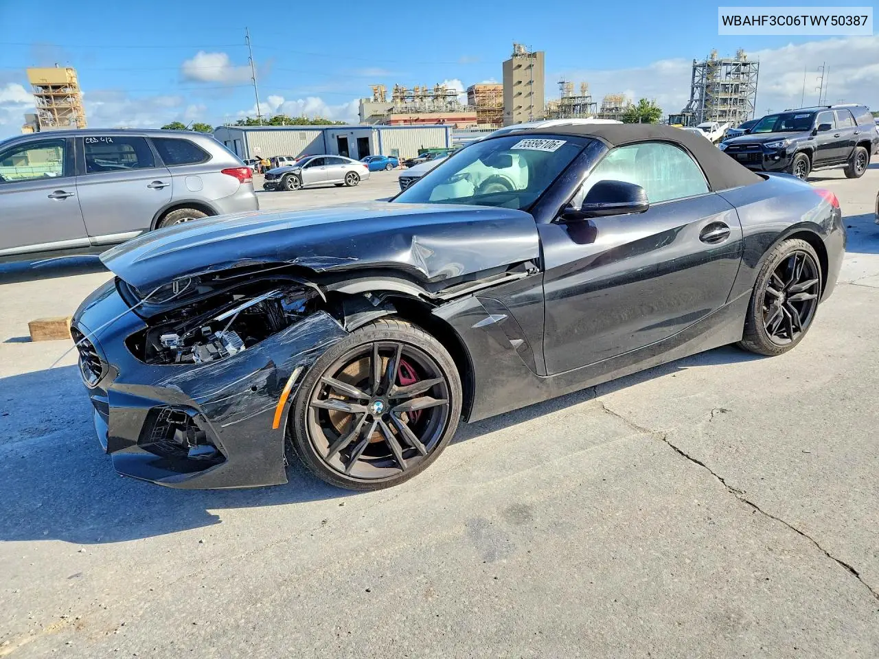 2026 BMW Z4 Sdrive30I VIN: WBAHF3C06TWY50387 Lot: 55896106
