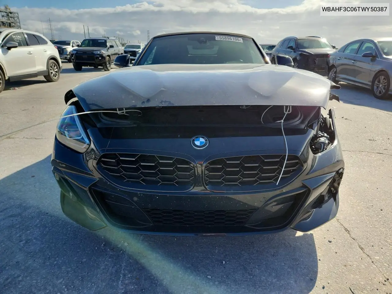 2026 BMW Z4 Sdrive30I VIN: WBAHF3C06TWY50387 Lot: 55896106