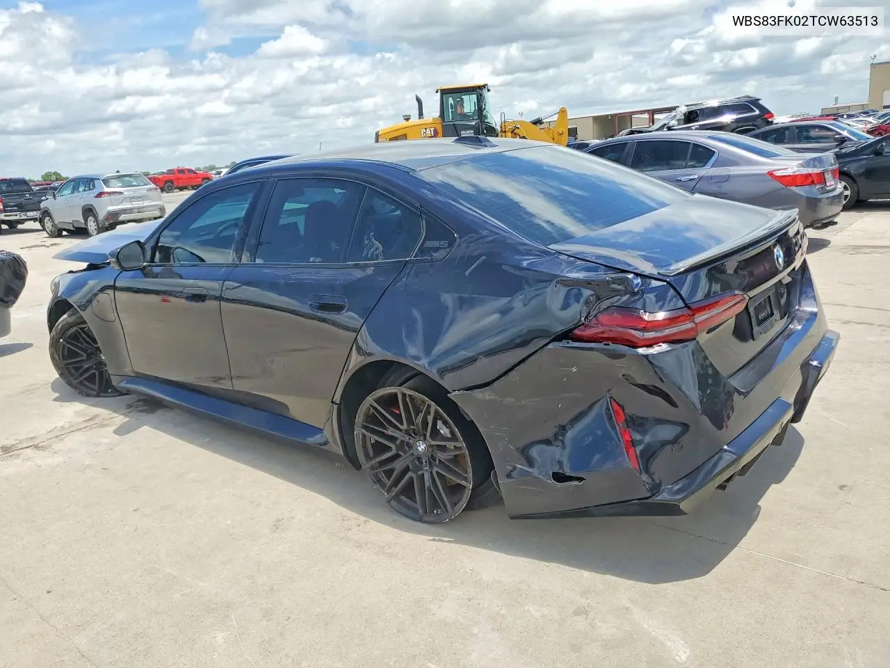 2026 BMW M5 VIN: WBS83FK02TCW63513 Lot: 56327166