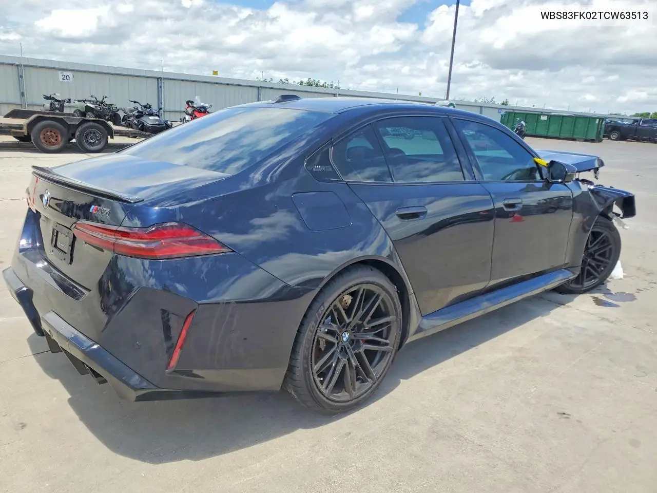 2026 BMW M5 VIN: WBS83FK02TCW63513 Lot: 56327166