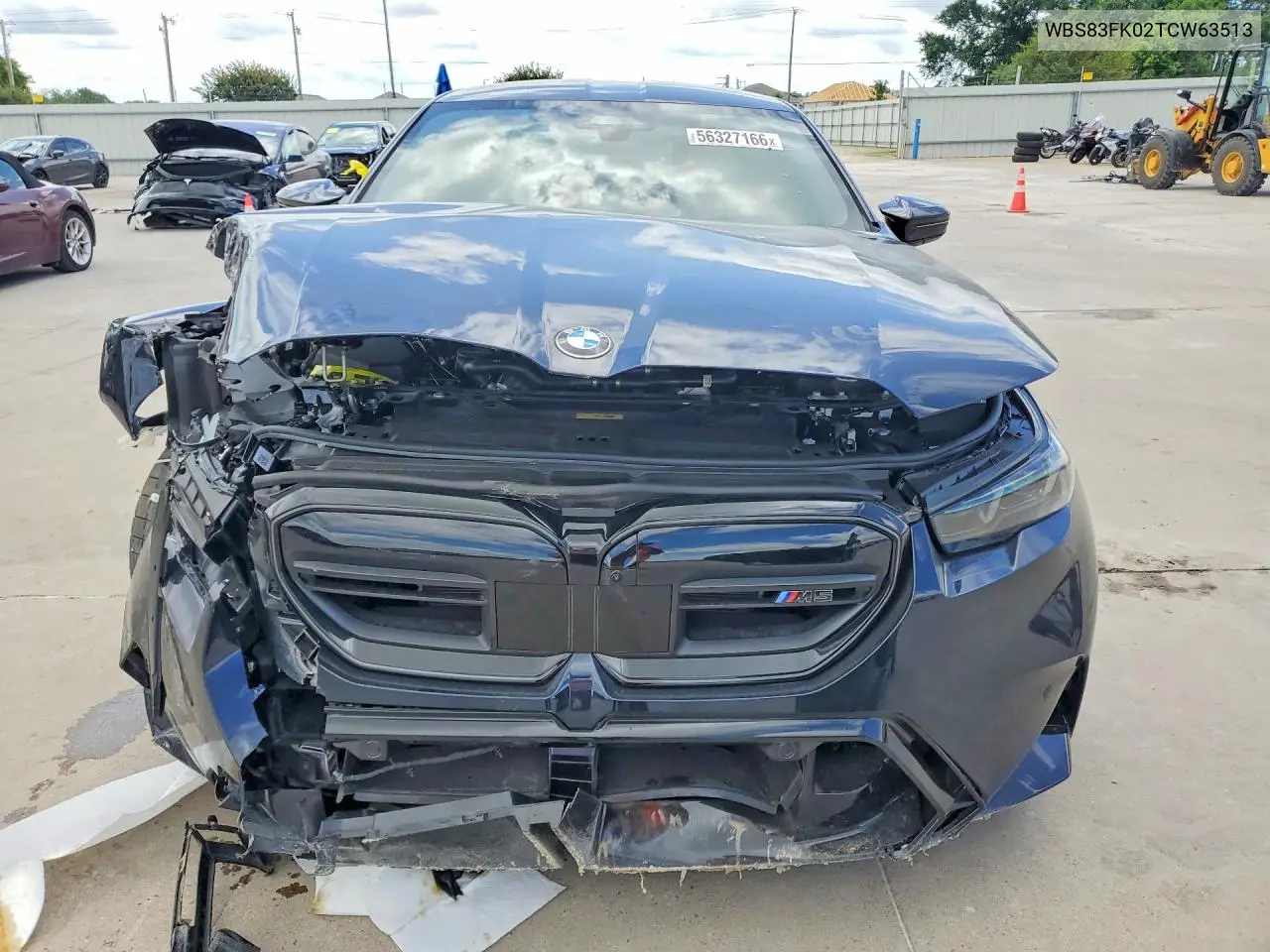 2026 BMW M5 VIN: WBS83FK02TCW63513 Lot: 56327166