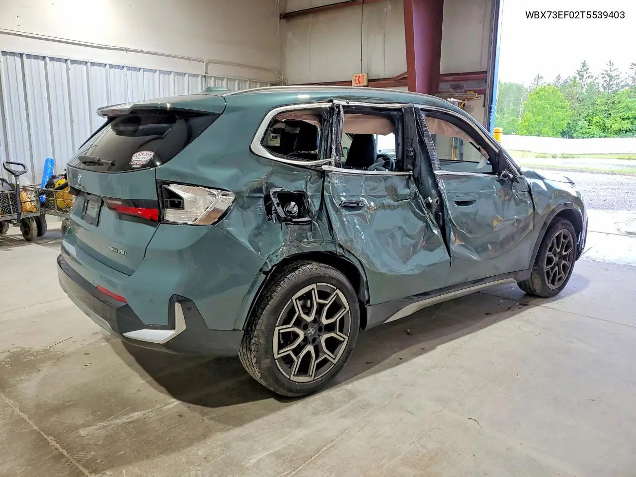 2026 BMW X1 xDrive28I VIN: WBX73EF02T5539403 Lot: 57443216