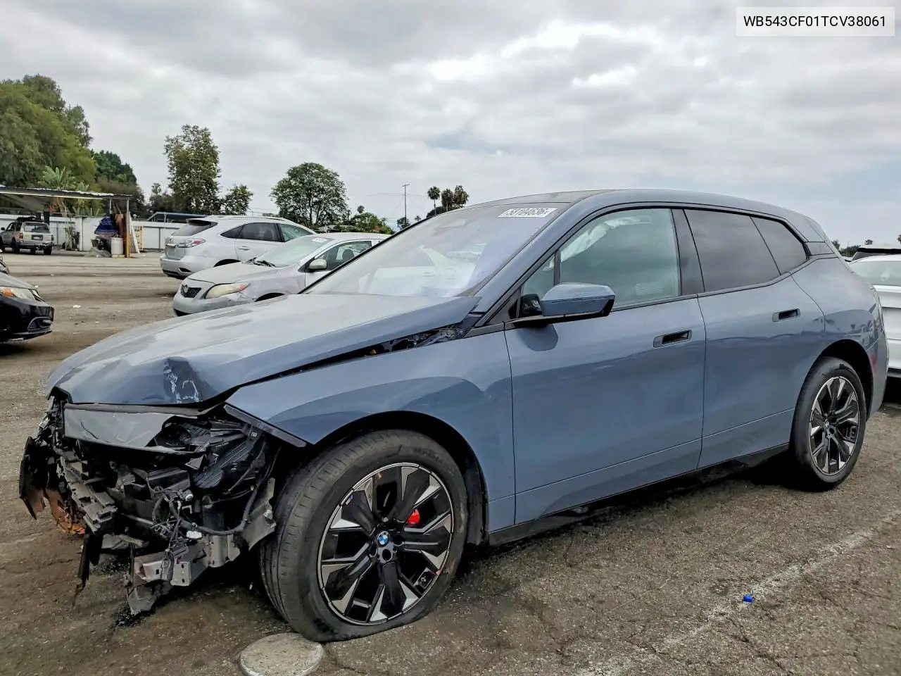 2026 BMW Ix xDrive45 VIN: WB543CF01TCV38061 Lot: 58104636