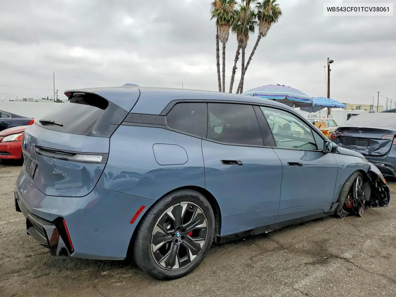 2026 BMW Ix xDrive45 VIN: WB543CF01TCV38061 Lot: 58104636