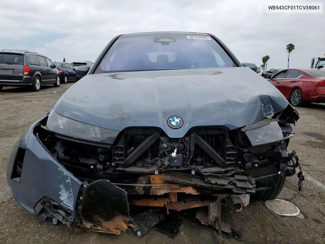 2026 BMW Ix xDrive45 VIN: WB543CF01TCV38061 Lot: 58104636