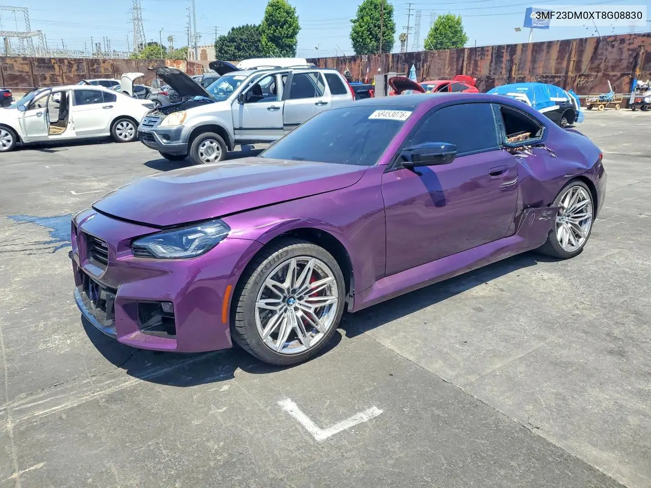 2026 BMW M2 VIN: 3MF23DM0XT8G08830 Lot: 58453076