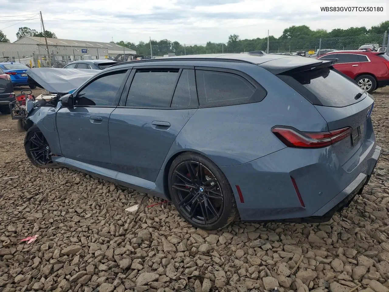 2026 BMW M5 Touring VIN: WBS83GV07TCX50180 Lot: 59170576