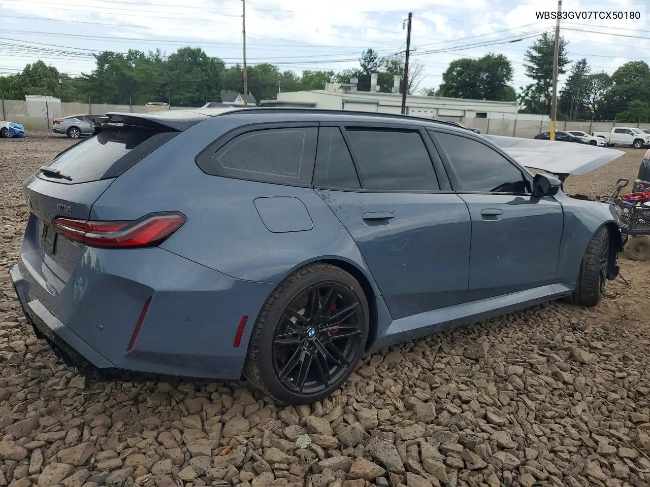 2026 BMW M5 Touring VIN: WBS83GV07TCX50180 Lot: 59170576