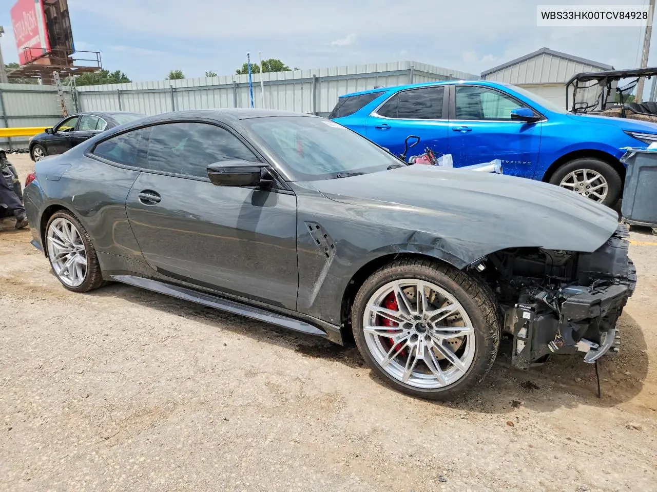 2026 BMW M4 Competition VIN: WBS33HK00TCV84928 Lot: 59377176