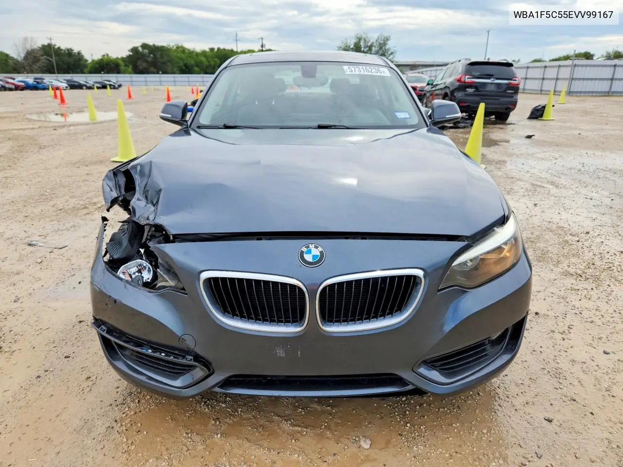 2014 BMW 228 I VIN: WBA1F5C55EVV99167 Lot: 57316236