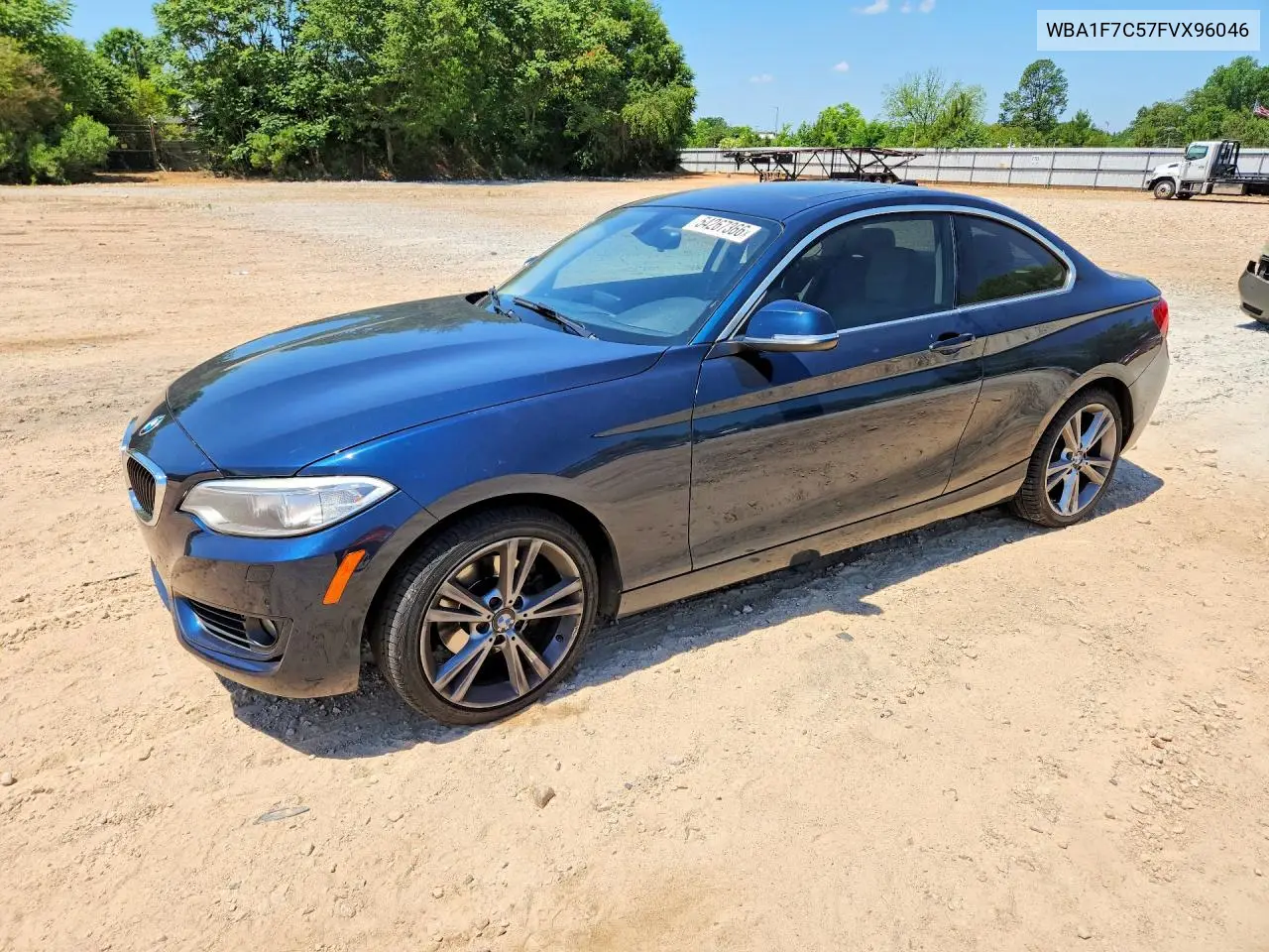 2015 BMW 228 Xi VIN: WBA1F7C57FVX96046 Lot: 54267366