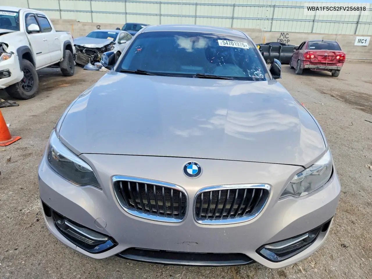 2015 BMW 228 I VIN: WBA1F5C52FV256818 Lot: 54701976