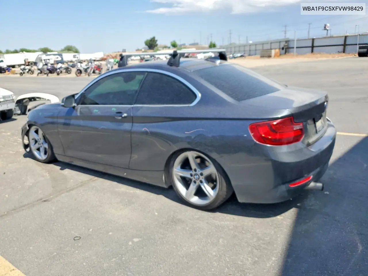 2015 BMW 228 I Sulev VIN: WBA1F9C5XFVW98429 Lot: 54827696