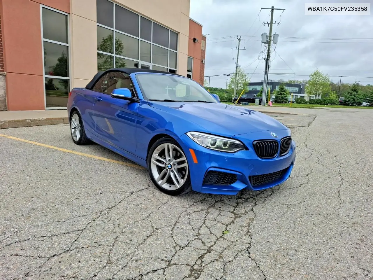 2015 BMW 228 Xi VIN: WBA1K7C50FV235358 Lot: 55233256