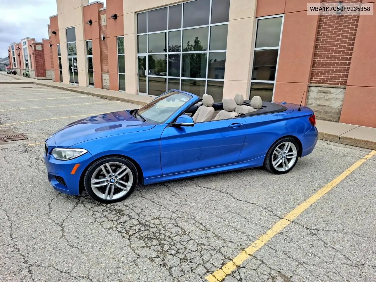 2015 BMW 228 Xi VIN: WBA1K7C50FV235358 Lot: 55233256