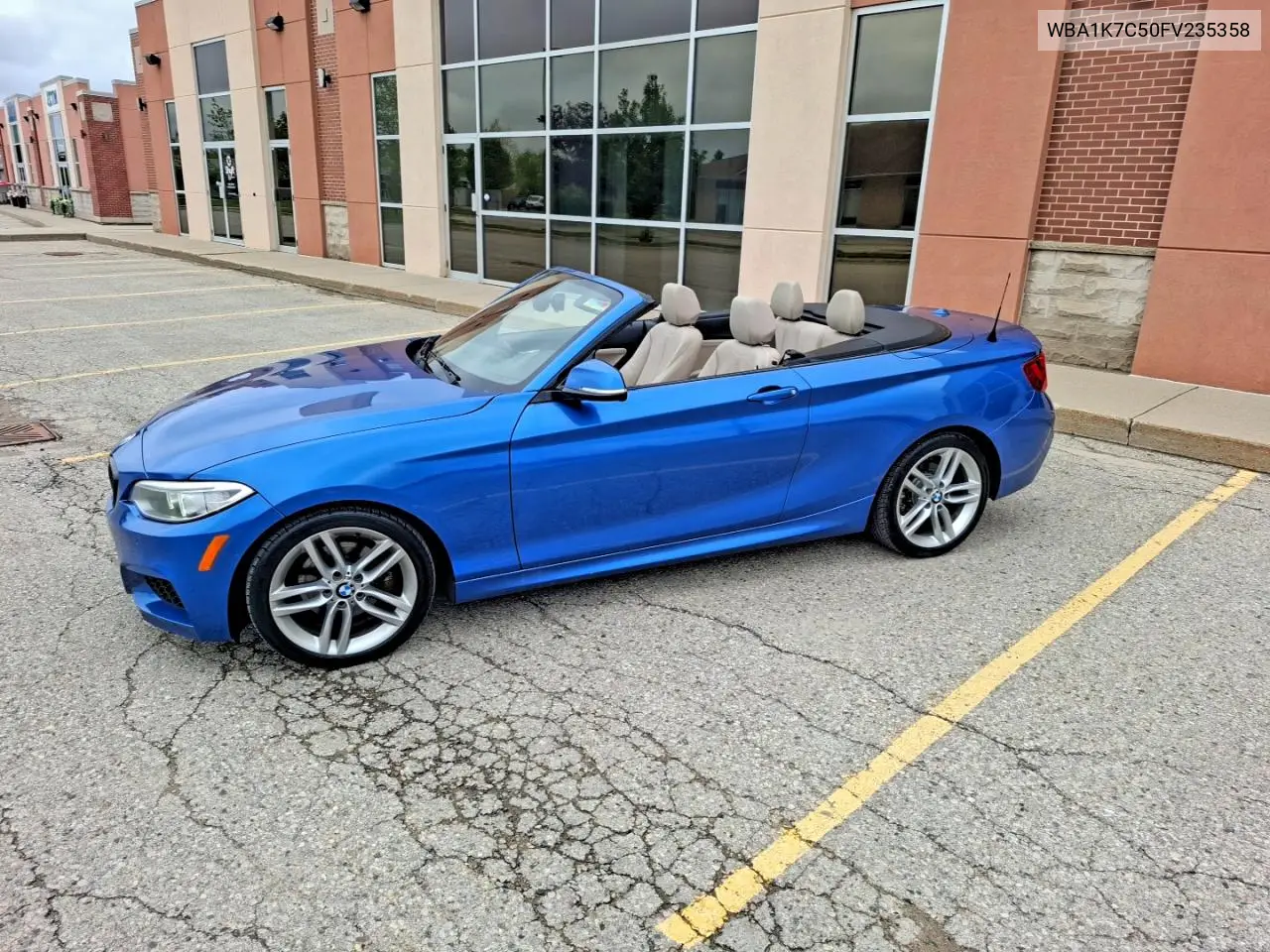 2015 BMW 228 Xi VIN: WBA1K7C50FV235358 Lot: 55233256