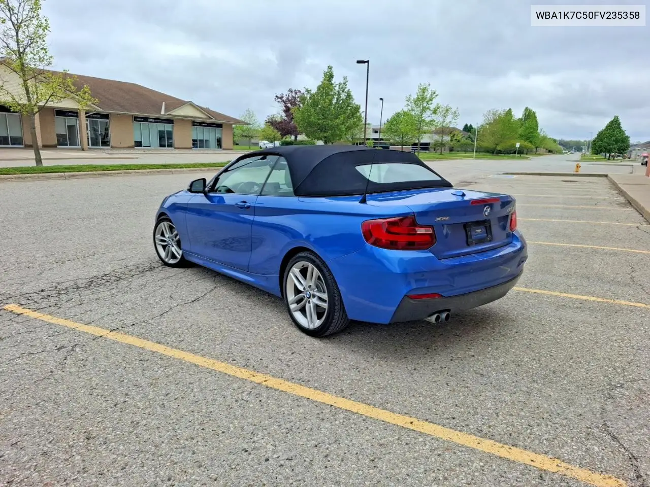 2015 BMW 228 Xi VIN: WBA1K7C50FV235358 Lot: 55233256