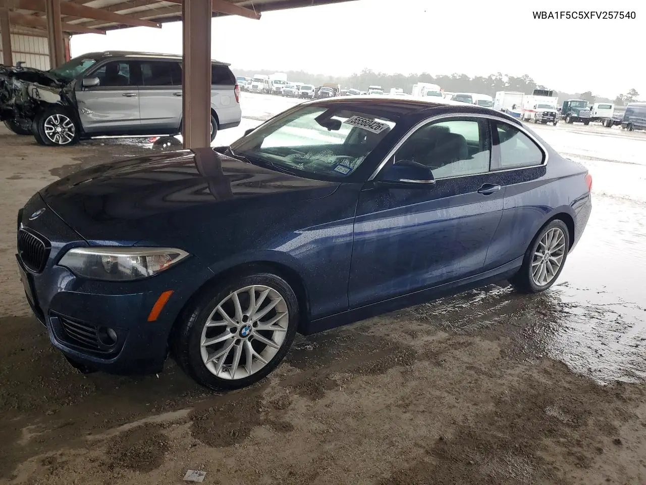 2015 BMW 228 I VIN: WBA1F5C5XFV257540 Lot: 55560426