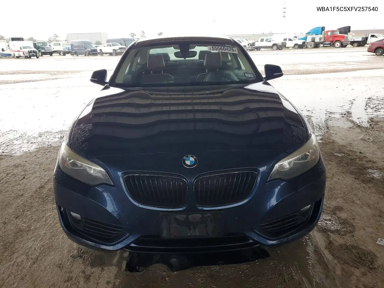 2015 BMW 228 I VIN: WBA1F5C5XFV257540 Lot: 55560426