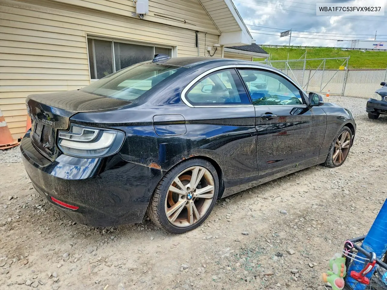2015 BMW 228 Xi VIN: WBA1F7C53FVX96237 Lot: 58256906