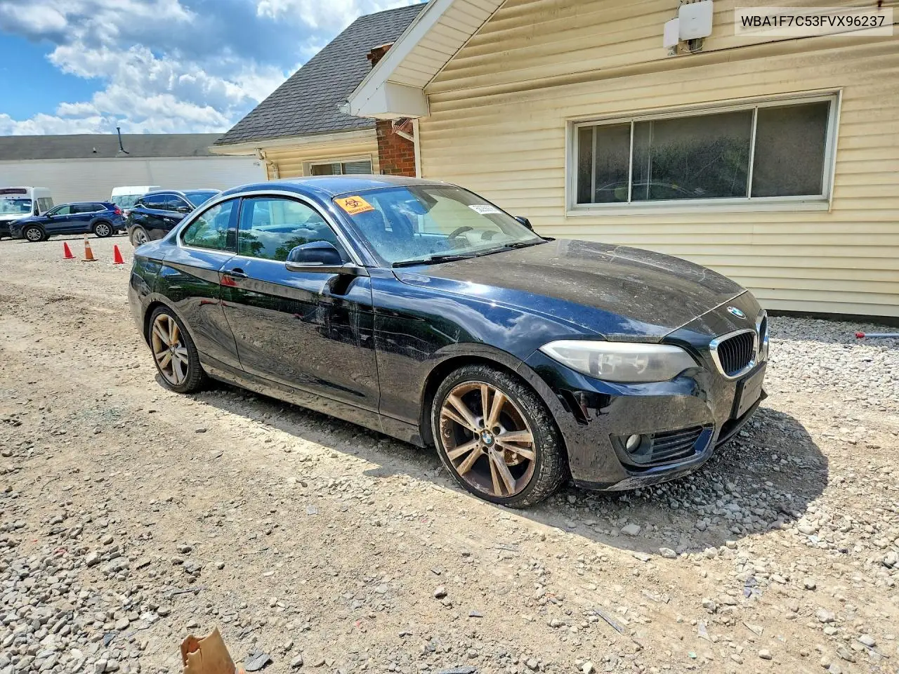 2015 BMW 228 Xi VIN: WBA1F7C53FVX96237 Lot: 58256906