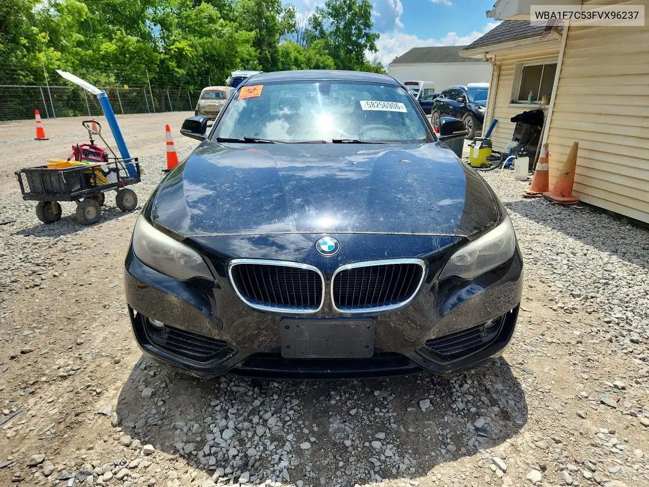 2015 BMW 228 Xi VIN: WBA1F7C53FVX96237 Lot: 58256906