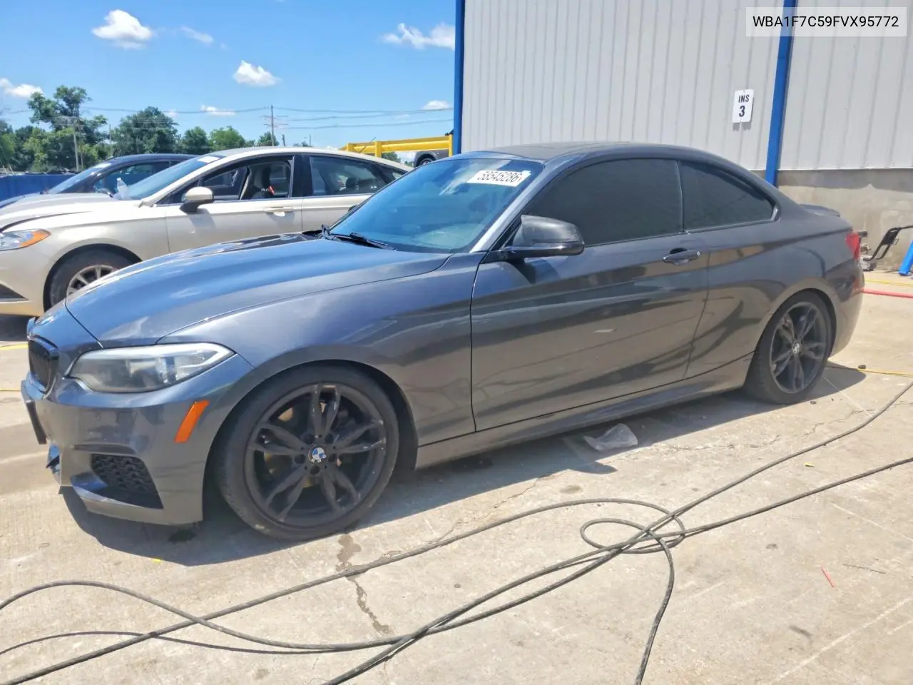 2015 BMW 228 Xi VIN: WBA1F7C59FVX95772 Lot: 58545286